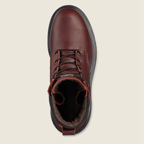 Safety Støvler Herre - Red Wing Supersole® 2.0 - 8-Inch Waterproof Csa Toe - Bordeaux - BQXEHM-908